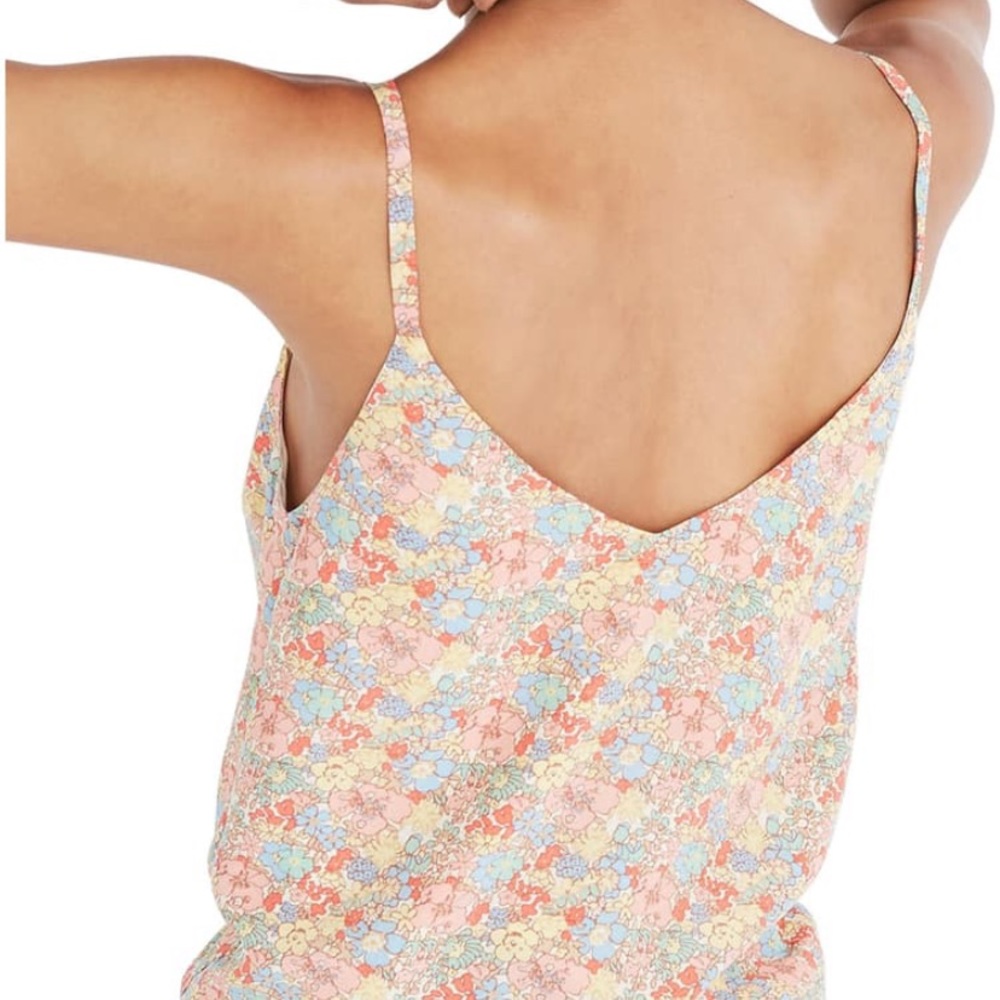 Madewell floral tank top